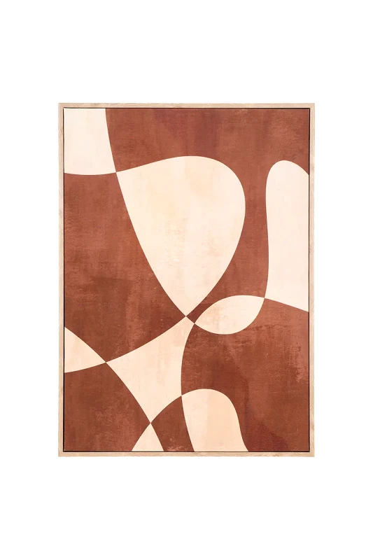 House Nordic Διακοσμητικό τοίχου σε κορνίζα House Nordic 50 x 70 cm