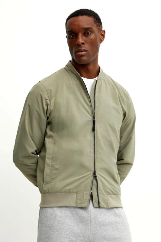 Didriksons Μπουφάν bomber Didriksons CODY χρώμα: πράσινο, 505694