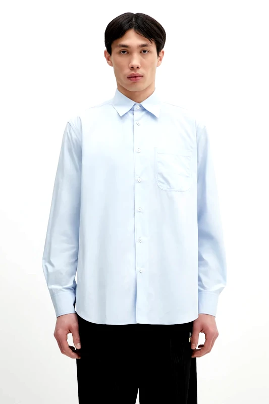 Paul Smith Βαμβακερό πουκάμισο Paul Smith ανδρικό, χρώμα: μπλε, M1R-428Z-P02630