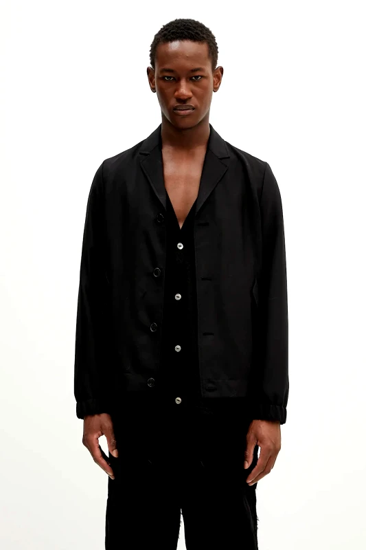 Paul Smith Μάλλινο σακάκι Paul Smith ανδρικό, χρώμα: μαύρο, M1R-440Z-P00108