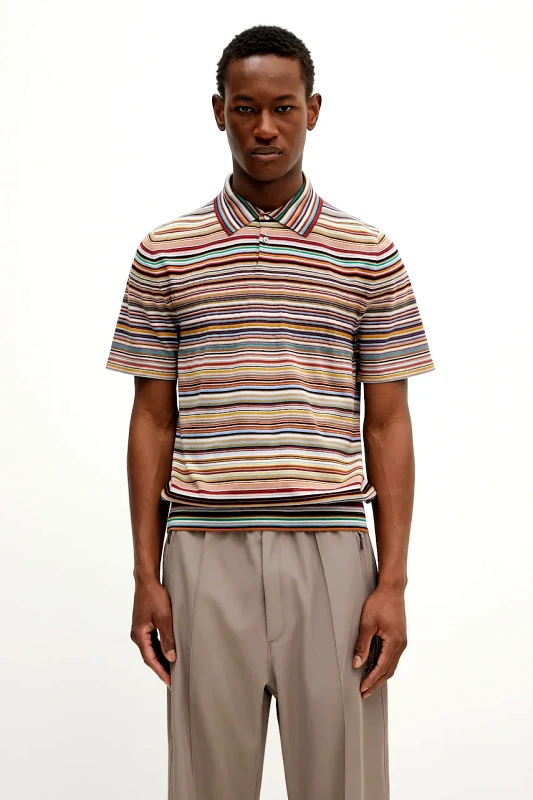 Paul Smith Βαμβακερό μπλουζάκι πόλο Paul Smith