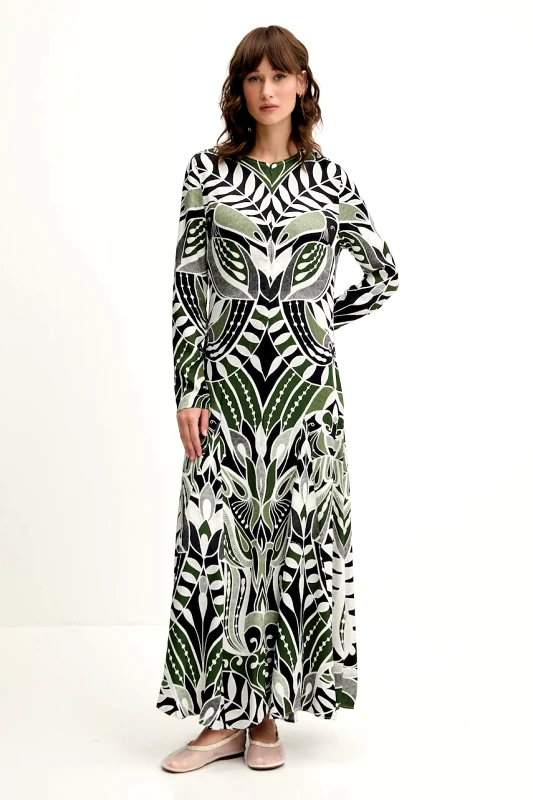 Farm Rio Φόρεμα Farm Rio χρώμα: πράσινο, 338655