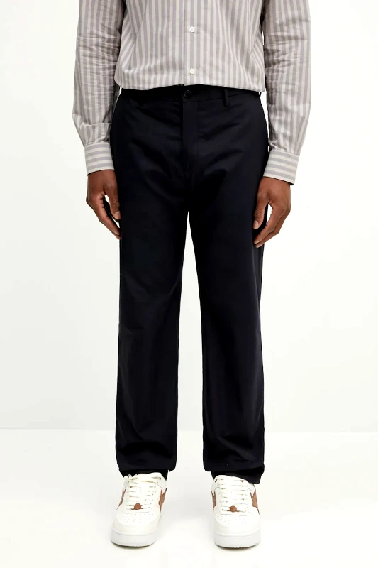 Paul Smith Βαμβακερό παντελόνι Paul Smith ανδρικό, χρώμα: ναυτικό μπλε, M1R-055Z-P02630