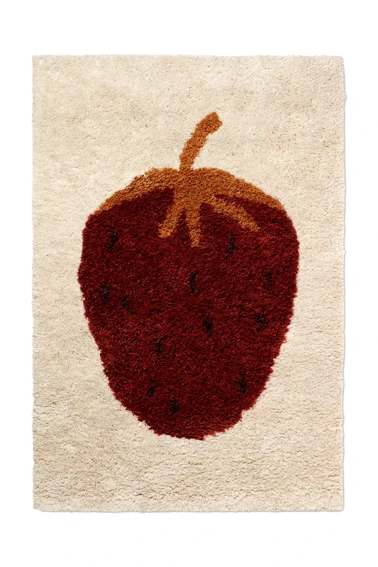 Ferm Living Μάλλινο χαλί ferm LIVING Fruiticana Tufted Rug L/80 x 120 cm