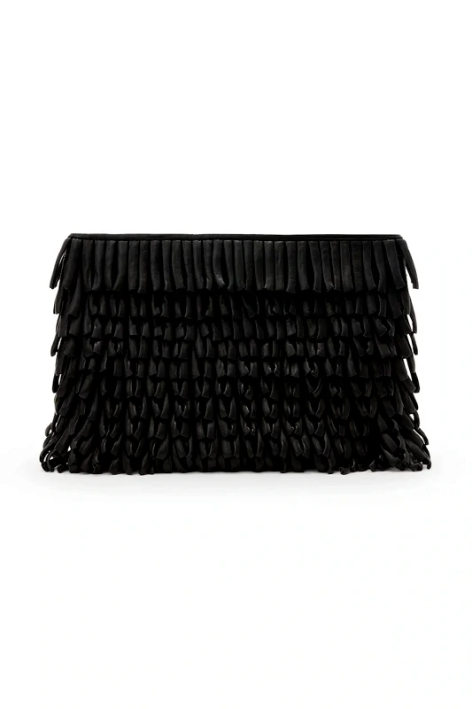 AllSaints Δερμάτινη τσάντα AllSaints BETTINA