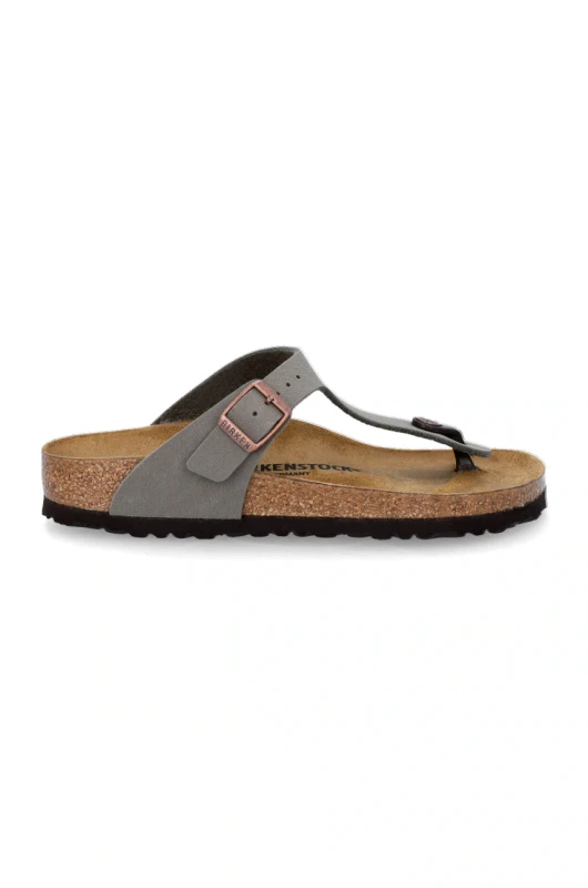 Birkenstock Σαγιονάρες Birkenstock Gizeh χρώμα: γκρι, 43393