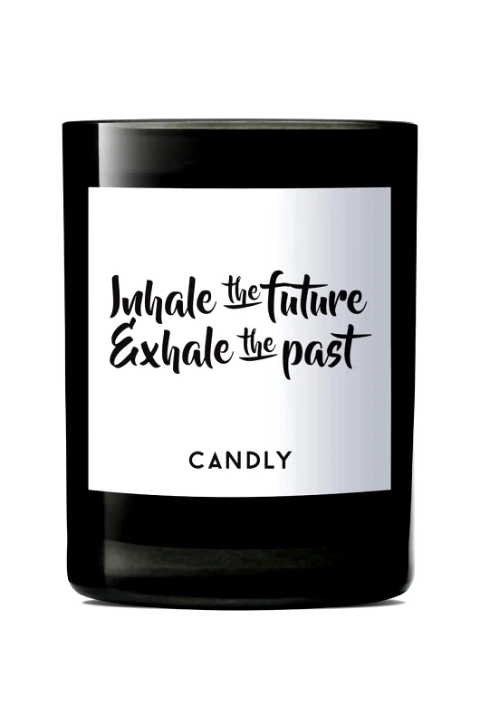 Candly Candly - Αρωματικό κερί σόγιας Inhale the future/Exhale the past