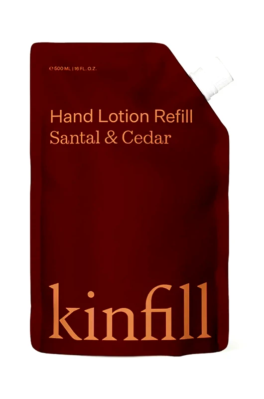 Kinfill Ανταλλακτικό λοσιόν χεριών Kinfill Santal & Ceda 500 ml