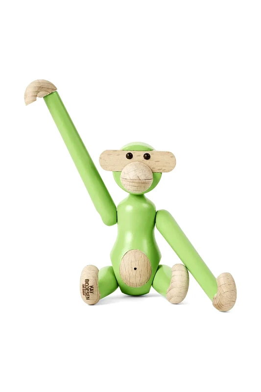 Kay Bojesen Διακοσμητική φιγούρα Kay Bojesen Monkey mini χρώμα: πράσινο