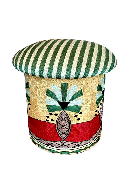 Doing Goods Πουφ Doing Goods Paloma Palm Embroidere χρώμα: πολύχρωμο