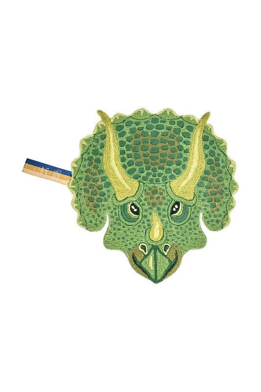 Doing Goods Μάλλινο χαλί Doing Goods Triceratop Head 95 x 91 cm