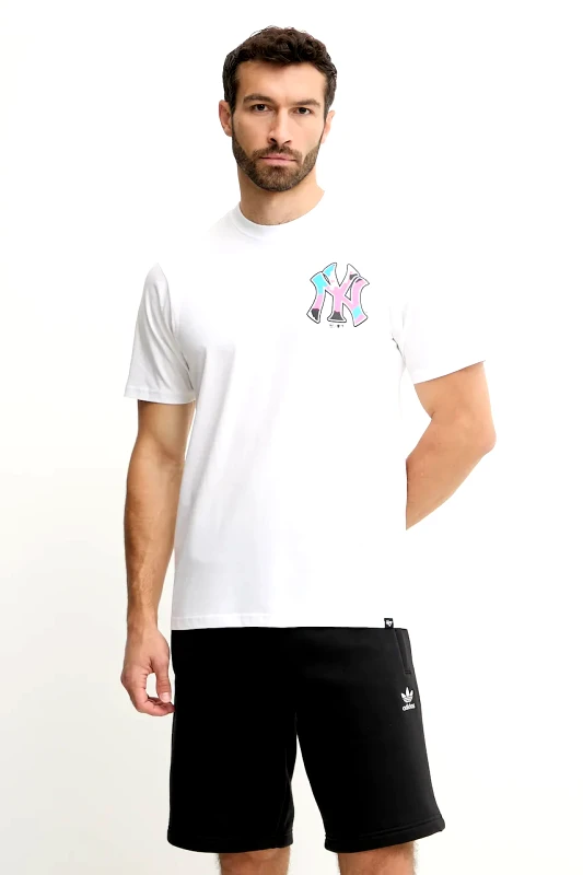 47 brand Βαμβακερό μπλουζάκι 47 brand MLB New York Yankees
