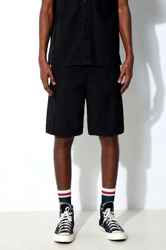 Stan Ray Βαμβακερό σορτσάκι Stan Ray Cargo χρώμα: μαύρο, SS2402663