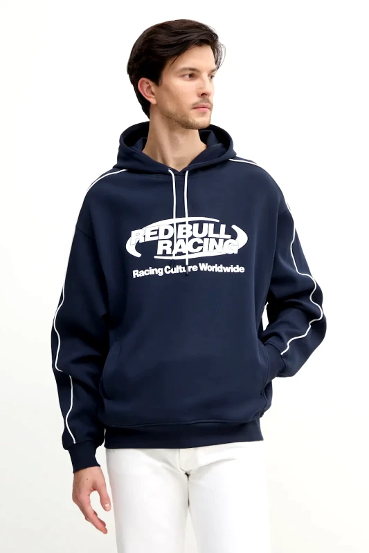 Red Bull Racing x Pepe Jeans Μπλούζα Red Bull Racing x Pepe Jeans LOGO PIPING HOODY