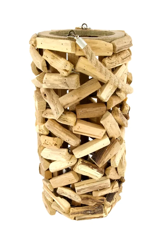 Inne Φανάρι home & lifestyle 19 x 19 x 38 cm χρώμα: μπεζ