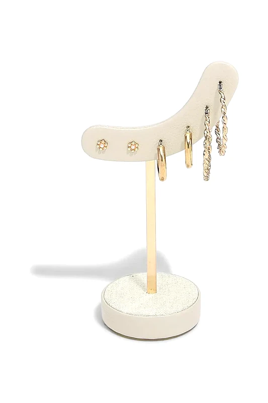 Stackers Βάση για σκουλαρίκια Stackers χρώμα: μπεζ