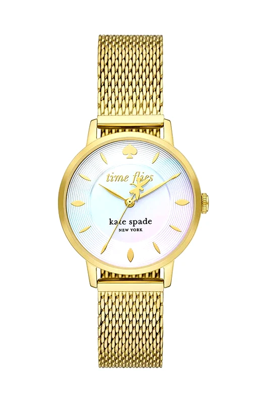 Kate Spade Ρολόι Kate Spade χρώμα: χρυσαφί