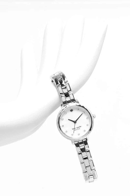 Kate Spade Ρολόι Kate Spade γυναικείo, χρώμα: ασημί