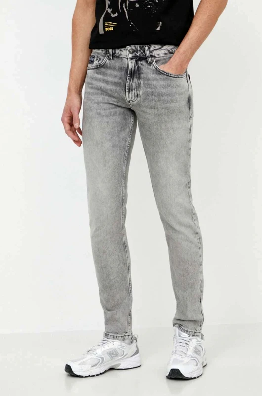 Versace Jeans Couture Τζιν παντελόνι Versace Jeans Couture χρώμα: γκρι