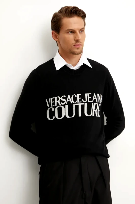 Versace Jeans Couture Μάλλινο πουλόβερ Versace Jeans Couture