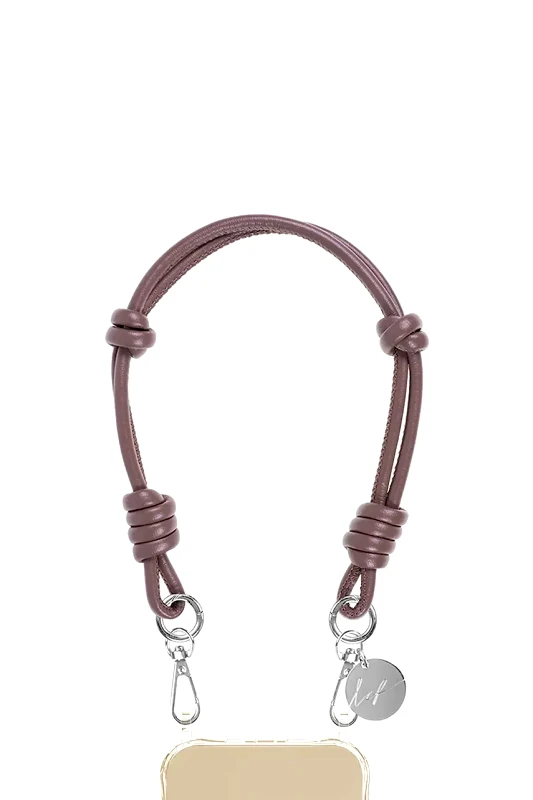 LaCoqueFrançaise Λουράκι τηλεφώνου LaCoqueFrançaise 40 CM χρώμα: μοβ