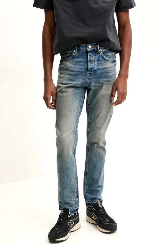 PURPLE BRAND Τζιν παντελόνι PURPLE BRAND GOLD MINE P005-GMAI125