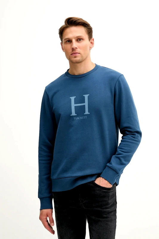 Hackett London Βαμβακερή μπλούζα Hackett London