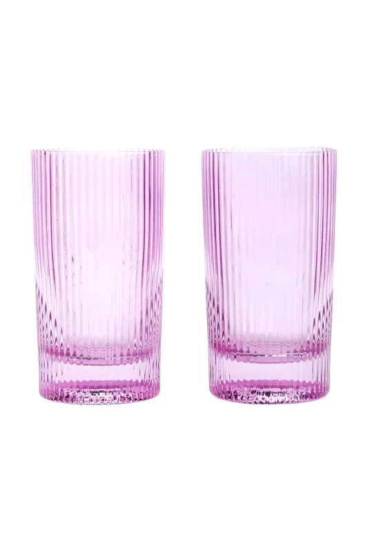 Here's How Σετ ποτηριών για ποτά Here's How Stella 355 ml 2-pack χρώμα: ροζ