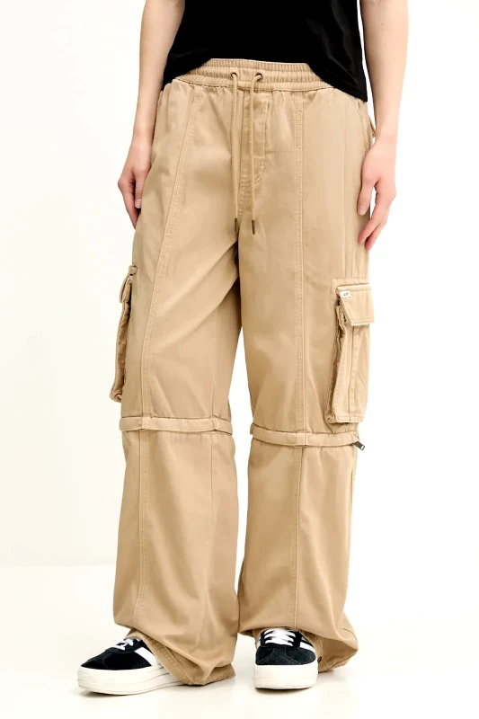 Guess Originals Βαμβακερό παντελόνι Guess Originals χρώμα: πράσινο, W5GA2I WGCVA