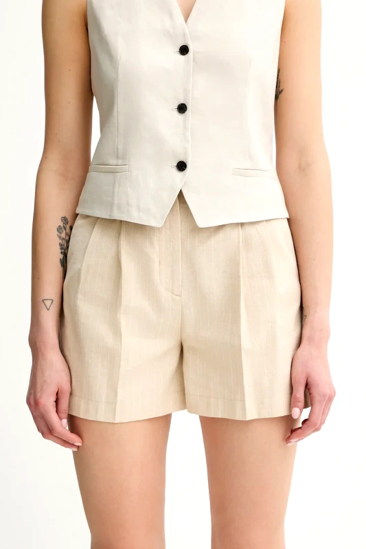 PS Paul Smith Λινό σορτς PS Paul Smith