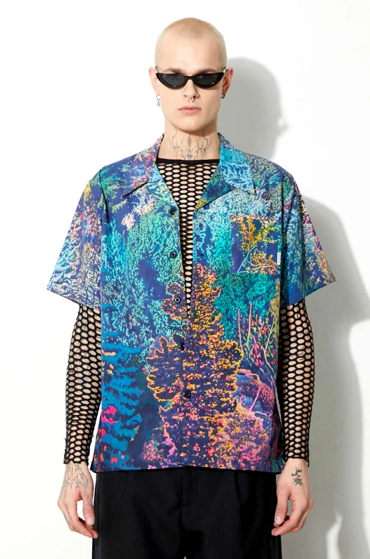 Billionaire Boys Club Βαμβακερό πουκάμισο Billionaire Boys Club Willderness ανδρικό, B23425