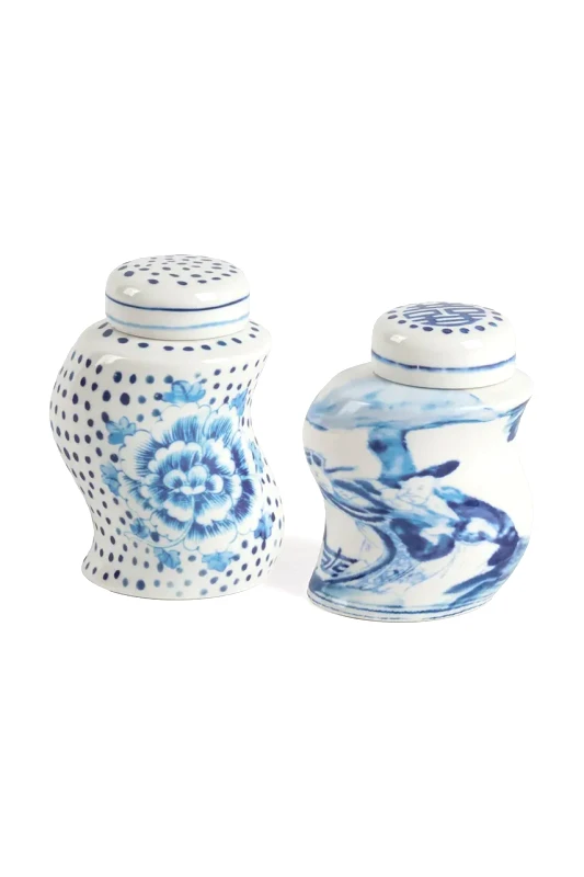 Seletti Αλατιέρα και πιπεριέρα Seletti Dots & Ginger χρώμα: πολύχρωμο