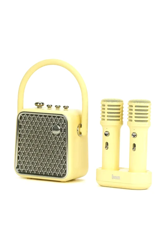 Divoom Ασύρματο ηχείο με μικρόφωνα Divoom Songbird SE χρώμα: κίτρινο