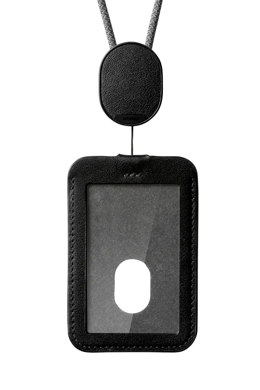 Orbitkey Θήκη κάρτας ταυτότητας με κορδόνι Orbitkey Card Holder 56 cm χρώμα: μαύρο