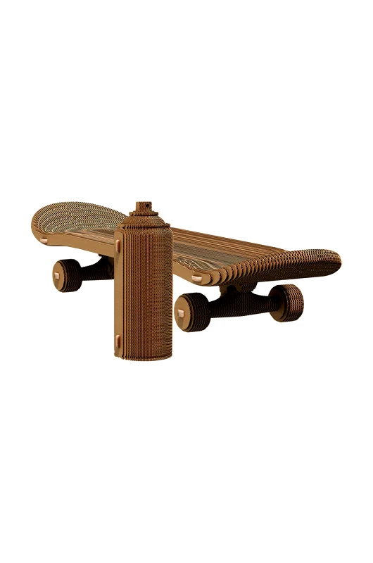 Cartonic 3d παζλ Cartonic Skateboard And Spary Can