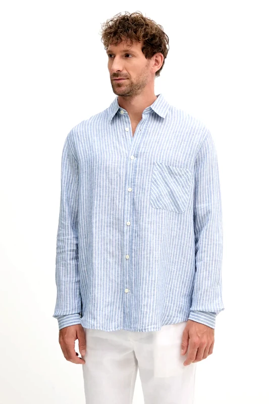 Frescobol Carioca Πουκάμισο από λινό Frescobol Carioca