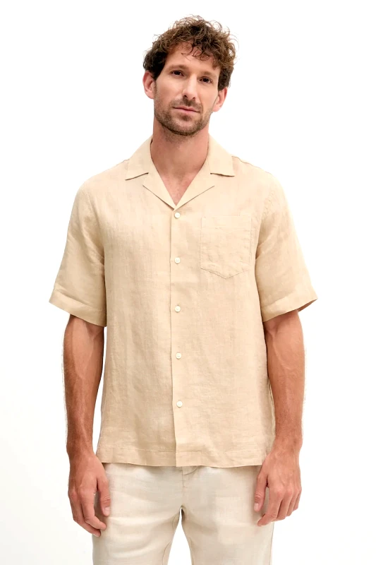Frescobol Carioca Πουκάμισο από λινό Frescobol Carioca
