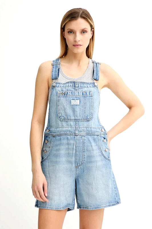 Levi's Τζιν σαλοπέτα Levi's UTILITY SHORTALL 001UY