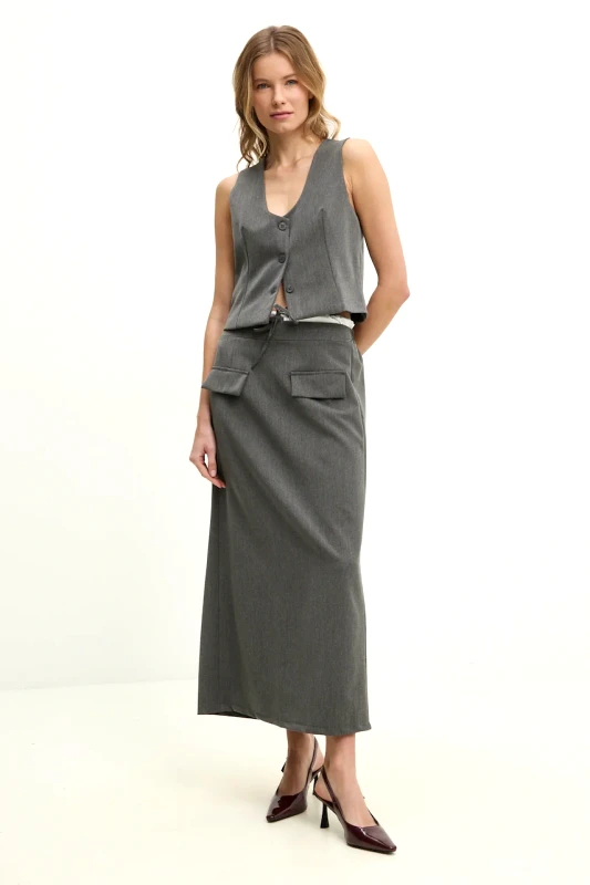 Answear.LAB Γιλέκο και φούστα Answear.LAB