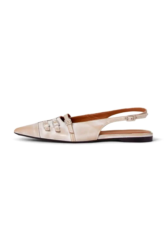 Vagabond Shoemakers Δερμάτινες μπαλαρίνες Vagabond Shoemakers HERMINE χρώμα: μπεζ, 5533-118-07