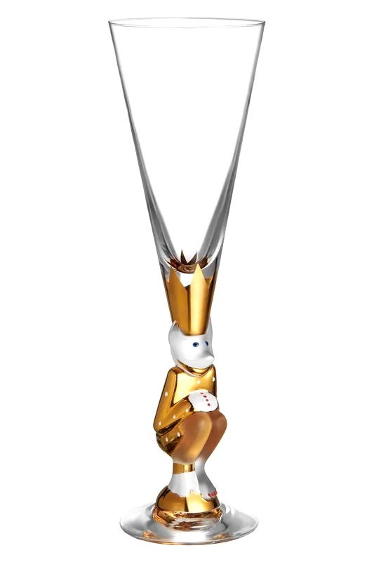 Orrefors Ποτήρι σαμπάνιας Orrefors The Sparkling Devil 190 ml χρώμα: πολύχρωμο