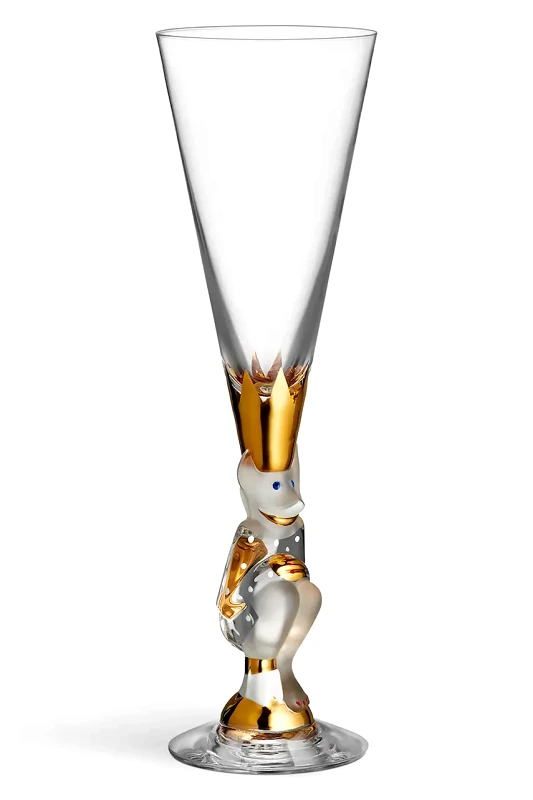 Orrefors Ποτήρι σαμπάνιας Orrefors The Sparkling Devil 190 ml χρώμα: πολύχρωμο