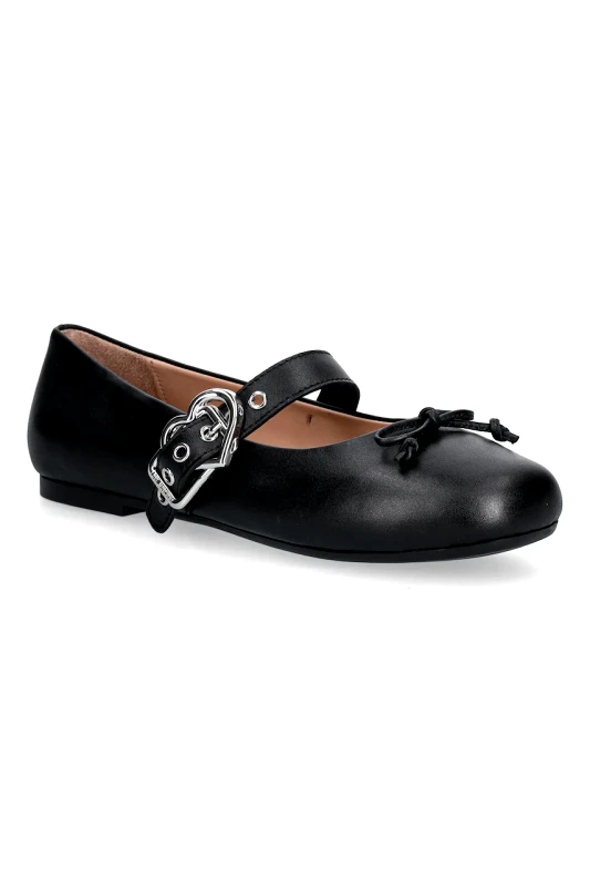 Love Moschino Love Moschino Δερμάτινες μπαλαρίνες Love Moschino