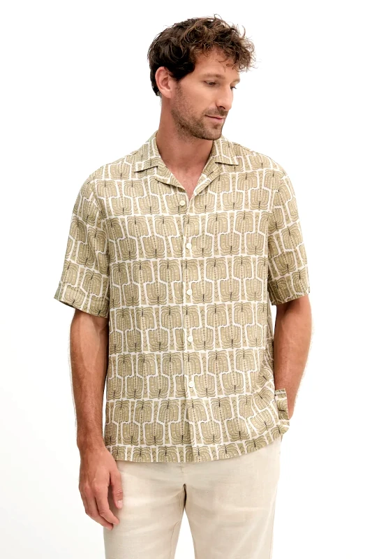 Frescobol Carioca Πουκάμισο από λινό Frescobol Carioca