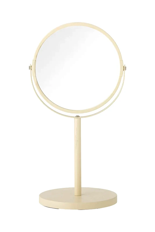 Bloomingville Καθρέφτης μπάνιου Bloomingville Milde χρώμα: μπεζ