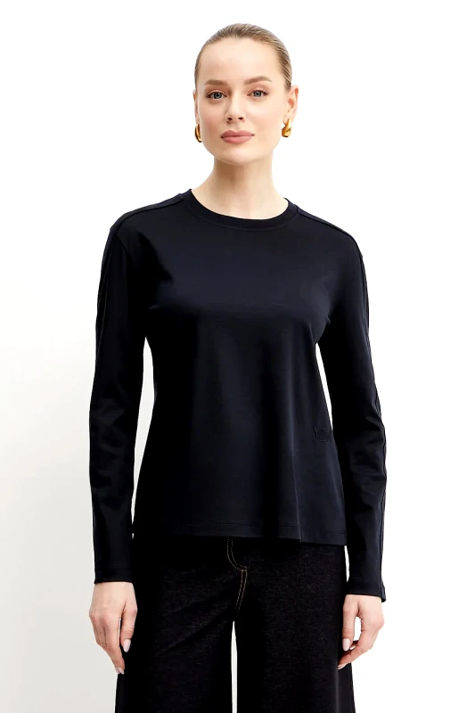 MM Μακρυμάνικο MM χρώμα: ναυτικό μπλε, 2516941077600