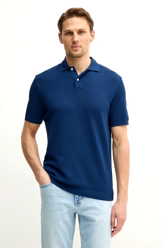 Hackett London Βαμβακερό μπλουζάκι πόλο Hackett London