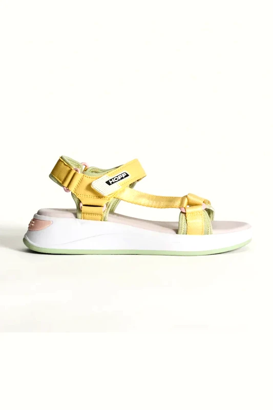 Hoff Σανδάλια Hoff BIMINI χρώμα: κίτρινο, 12508005 ISLAND