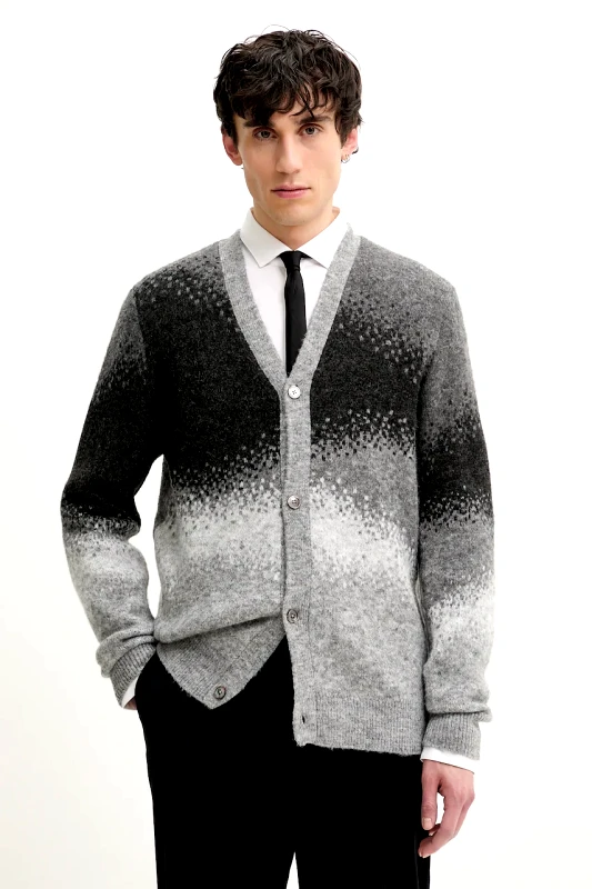 Desigual Ζακέτα από μίγμα μαλλιού Desigual MANCHESTER