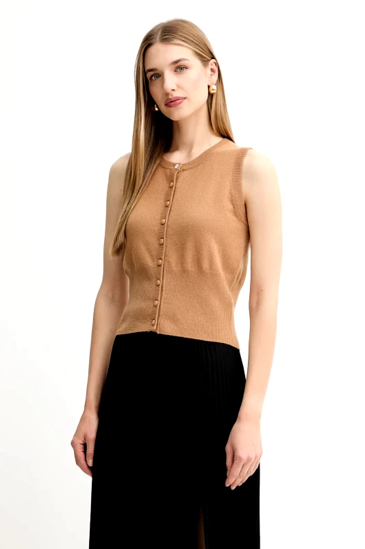 Fracomina Μάλλινο γιλέκο Fracomina